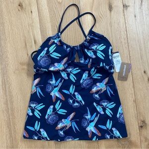 Patagonia Navy Blue Tankini. NWT
